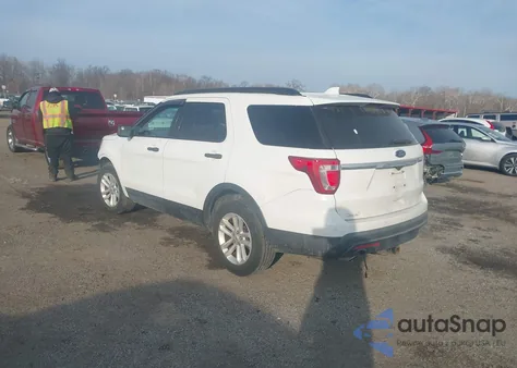 2017 Ford Explorer z USA, uszkodzony, nr VIN 1FM5K8B89HGB54027